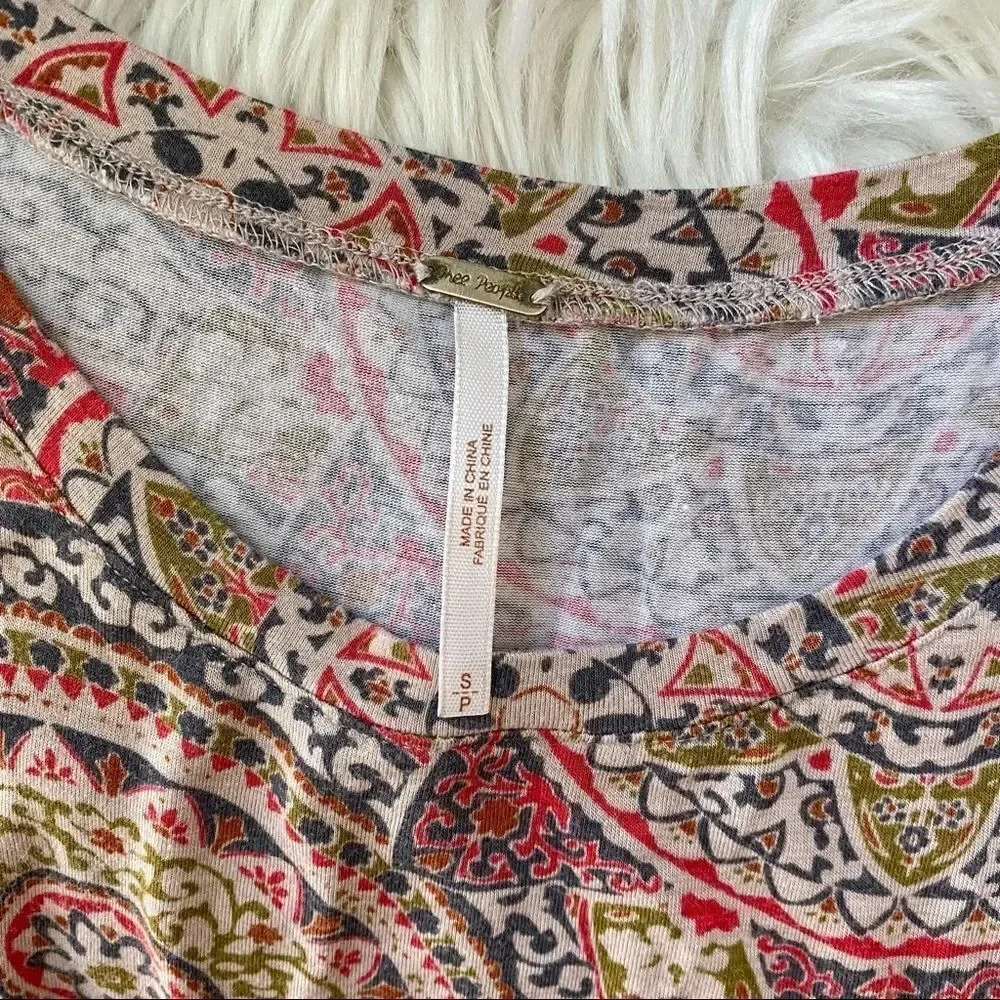 Free People‎ Mandala Bodycon Midi Dress - Picture 8 of 8